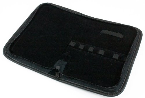 Starlite~Professional Manicure & Pedicure 10 Piece Empty Leather Case wallet