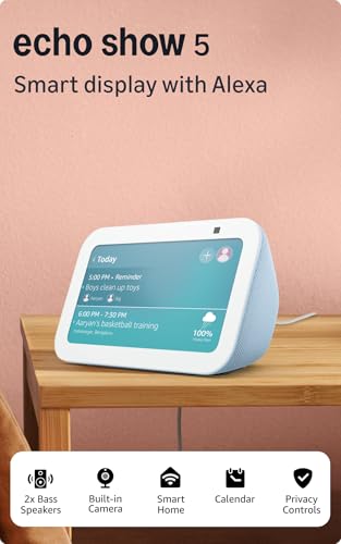 Amazon Echo Show 5 (latest model) | Smart display with Alexa, 2x ...