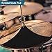Drum Mute Pads 11 Pieces With Cymbal Pad and Hi hats Set Pad, Foam Drum Silencer Pads, Fits 10”, 12”, 14”, 16