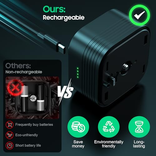 Battery for Blink Outdoor 4 (4th Gen) - 6000mAh Rechargeable Batteries Expansion Pack, Lithium Battery Extension Pack with Power Indicator, Compatible with Blink Outdoor 4 Security Camera