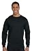 Hanes Men's ComfortSoft Heavyweight Long Sleeve T-Shirt Black,XL