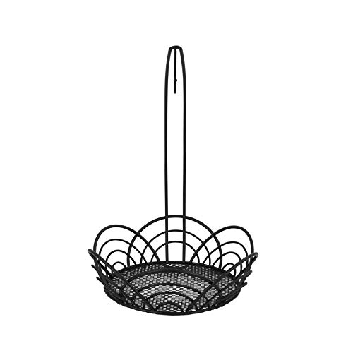 Tovolo Flower Banana Holder With Basket Bread Knife, Black #TOP7