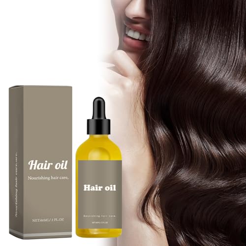 Aceite para el cabello natural para acelerar el crecimiento del cabello con aceite de romero biológico, aceite de crecimiento del cabello, suero de almendras y aceite de argán, estimula y nutre el