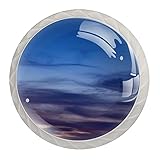 Paquete de 4 pomos para cajones de tocador, muebles decorativos