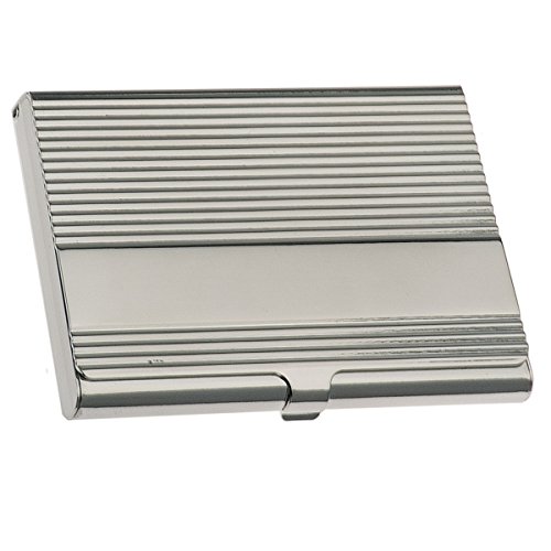 Preisvergleich Produktbild Versilbertes Visitenkarten-Etui"Joe"