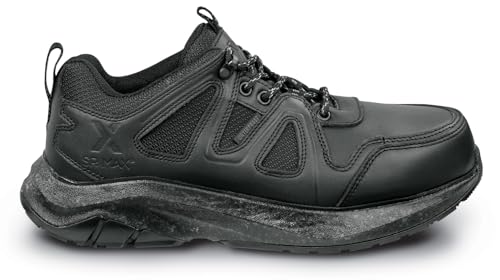 SR Max Linville, Men's, Steel Toe, EH, WP, MaxTRAX Slip Resistant, Low Hiker Work Shoe2