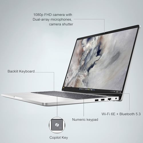 Image of Dell Pro 16 PC16250 (Next Gen Latitude 3550) Business AI PC Laptop (16 inch FHD+ Touchscreen, Intel 12-Core Ultra 7 265U, 16GB DDR5, 512GB SSD), 1080p Webcam, Backlit, Thunderbolt 4, Wi-Fi 6E, Win 11 Pro
