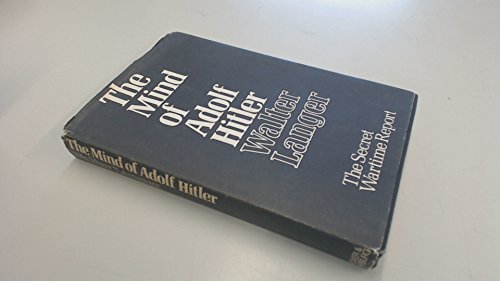The mind of Adolf Hitler 0436242303 Book Cover