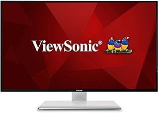ViewSonic VX4380-4K 43 Inch Frameless Widescreen IPS 4K Monitor with HDMI USB