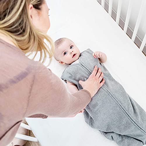 Comfy Cubs Sleep Bag, Sack For Baby, 2 Pack, Breathable Wearable Blanket Swaddle For Newborns And Toddlers, Cute And Comfortable Onesie, Cotton Softness (Grey, Large)… #TOP4