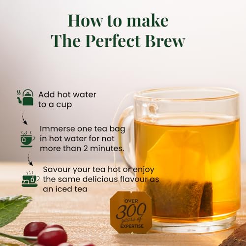 Image of Twinings Green Tea Cranberry, 25 Tea Bags| Pack of 1| Perfectly Balanced & Refreshing Taste| Zingy Sharpness of Cranberry with Golden | Handpicked Green Tea Leaves| Enjoy a Hot Cup of Tea