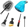Car Interior Duster Detail Brush Cleaning Gel Kit, Soft Dash Vent Dusting Slime Putty Detailing Brushes Accessories Essentials Supplies Tools for Auto,Truck,SUV,RV