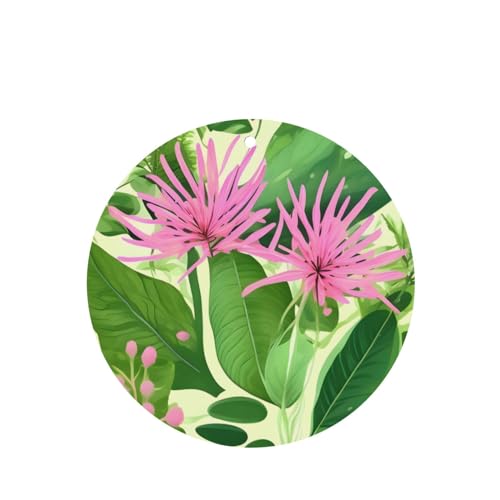 Hojas aromáticas para auto con flores y fragancia lavanda miniatura 1