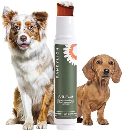 Dandylion Daily Paw Care Kit for Dogs - No-Rinse Cleaner & Lotion