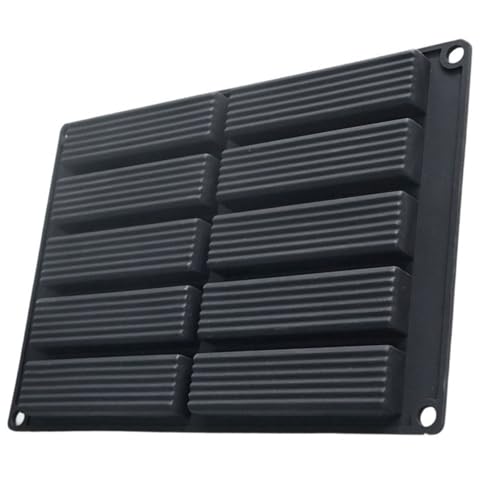 Moldes de silicona para decoración de tartas, diseño de rayas verticales, chocolate, vacaciones, postres, herramienta para hornear, moldes antiadherentes, suministros para hornear