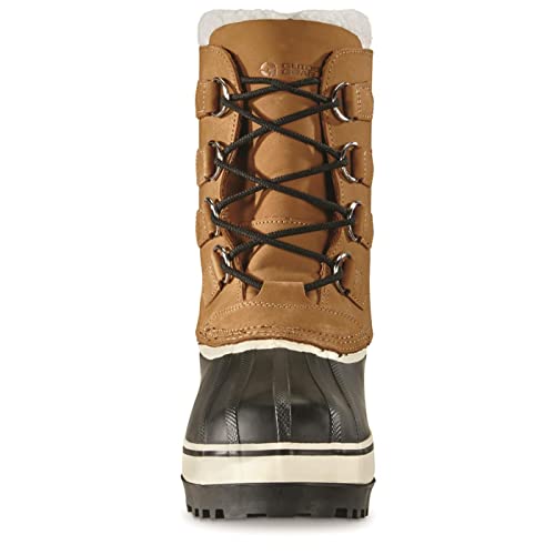 Guide Gear Men’s Nisswa Winter Boots, Waterproof Snow Boots And Rubber Boots, Tan, 12D (Medium) #TOP3