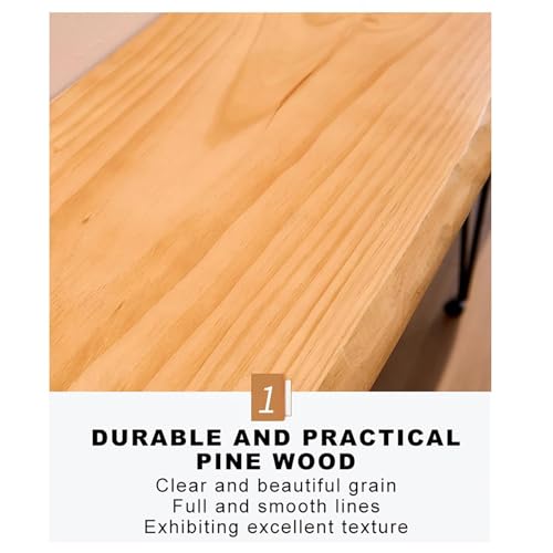 Mesa de entrada estrecha de madera moderna para pasillo y sofá 5