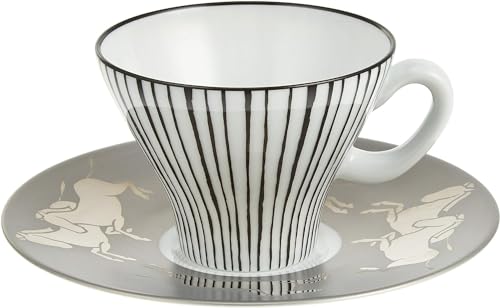 香蘭社 ゼブラ・コーヒー碗皿 1549-1HYAのサムネイル