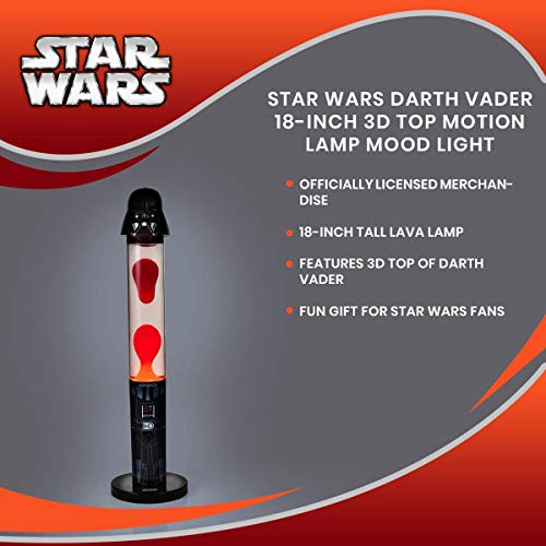 Star Wars Darth Vader 18-Inch 3D Top Motion Lamp, Mood Light #TOP6
