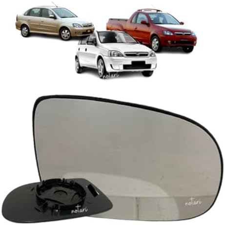 Lente Retrovisor Corsa Montana 2002 2005 2007 2010 (Esquerda)