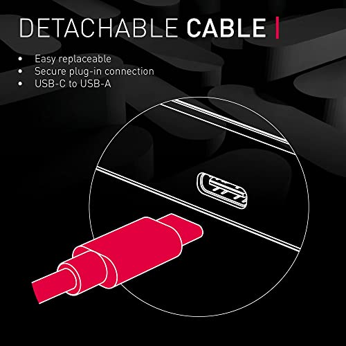 MV 3.0, Tastiera Gaming Meccanica con Illuminazione RGB, Layout per la Germania (QWERTZ), Luminoso Design Alluminio, Interruttori MV (VIOLA), Nero - Tastiera gaming - Immagine 6