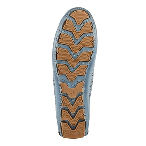 Image of Spring Step Crain Women's Laser-Cut Out Moccasin with Removable Insole