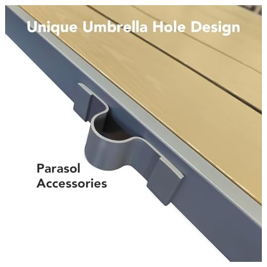 Ahomly 6-Piece Outdoor Dining Set