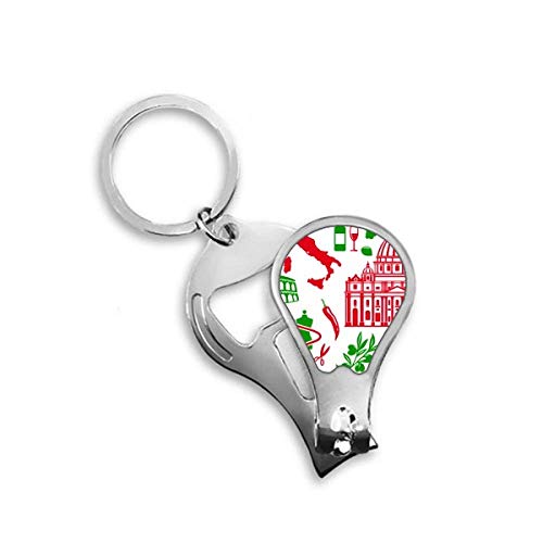 Coupe-ongles Italie motif Théâtre romain pour pédicure et soin des pieds