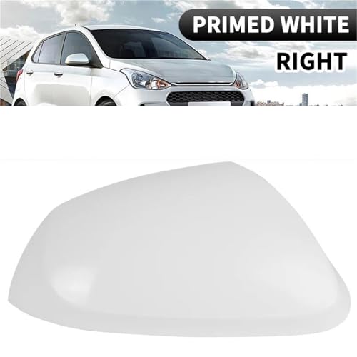 Coque rétroviseur Hyundai i10 blanc apprêté finition lisse droite - 2