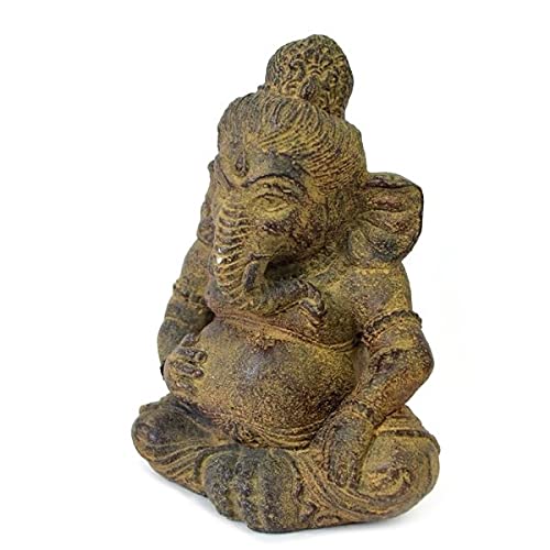 Amazon.co.jp: ガネーシャ石像 ぽっちゃり 083-115 バリ ヒンドゥー教
