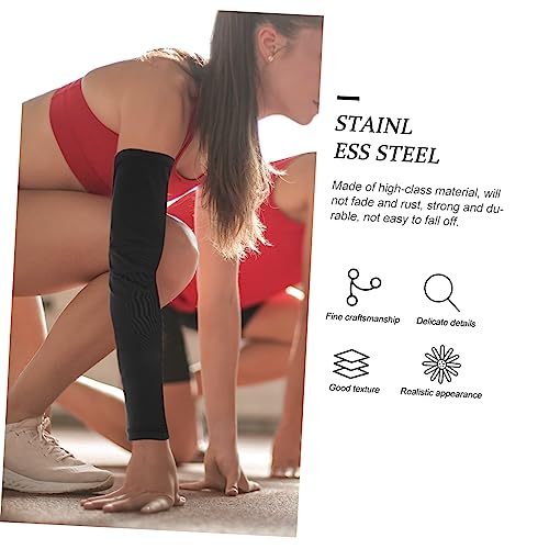 Toddmomy 4 Pares Braçadeiras respiráveis ​​de cor sólida ramatis manga de proteção solar uv defender