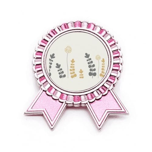 Broche rose pissenlit en métal taille M bijou de vêtement pour femme