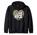 Montrez votre appréciation pour le riz avec ce charmant motif cœur « I Love Rice ». Parfait pour les amateurs de nourriture qui aiment exprimer leur passion pour leurs céréales préférées.