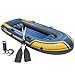 Intex 68370NP - Canotto Gonfiabile Challenger 3, 3 posti, con Accessori, PVC,...