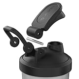 VOLTRX Protein Shaker Bottle, Titanus USB C Rechargeable Electric Protein Shake Mixer, Shaker Cups for Protein Shakes and Meal Replacement Shakes, BPA Free, 24oz - Image 9