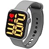 Smart Watch Kinder Smartwatch Waterdicht Touchscreen Square Exquisite Dial Led Digital Sports Horloge Voor Kinderen…