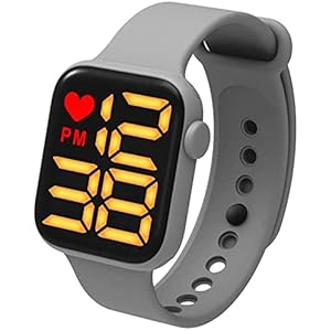 Smart Watch Kinder Smartwatch Waterdicht Touchscreen Square Exquisite Dial Led Digital Sports Horloge Voor Kinderen…