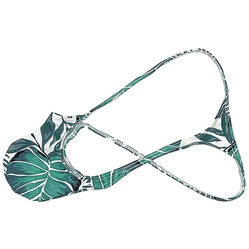 OROCOJUCO Men's Micro G-String Thong Tiny Contoured Pouch Underwear Male Posing Tangas Grape Smugglers Swim T-back2