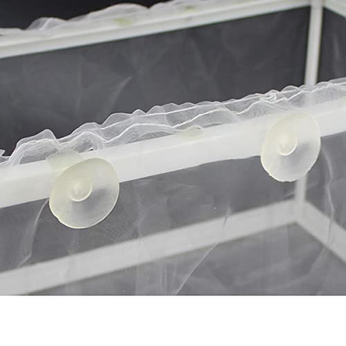 2 Pieces Fish Breeder Net Box Fish Tank Isolation Box Fish Nursery Baby Fish Separator For Aquarium(L+S) #TOP4