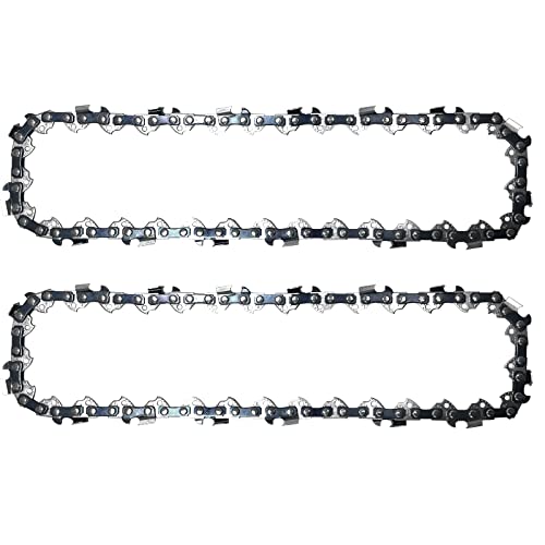 Opuladuo 2Pc 8 Inch Polesaw Chain For Sun Joe Swj800E Swj806E Swj802E, 8" Replacement Chain For Wen 4019 Pole Chain Saw - 3/8" - .050" - 33 Dl #TOP3