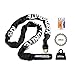 Kryptonite Keeper 712 Bike Chain Lock, 4 Feet Long Heavy Duty Anti-Theft Bicycle Chain Lock with Keys for Bike, Motorcycle, Scooter, Bicycle, Door, Gate, Fence,Black