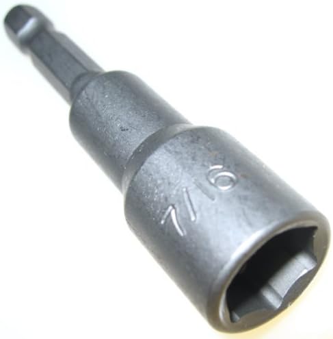 7/16" MAGNETIC NUT DRIVER w/quick release hex shank