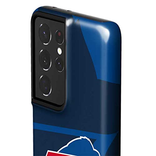 Skinit Pro Phone Case Compatible with Samsung Galaxy S21 Ultra 5G - Officially Licensed NFL Buffalo Bills Double Vision Design