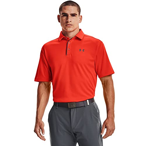 Image of Under Armour Men's Polyester Solid Tech Polo | T-Shirt | 1290140-001