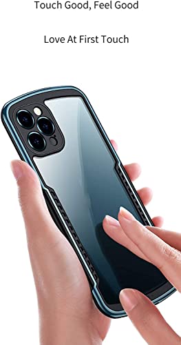 Coque iPhone 12 silicone antichoc fine bleu anti surchauffe