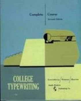 Intensive Course College Typewriting 7th Edition