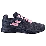 Babolat Mujeres Propulse Blast Clay Zapatillas De Tenis Zapatilla Tierra Batida Azul Oscuro - Rosa 38