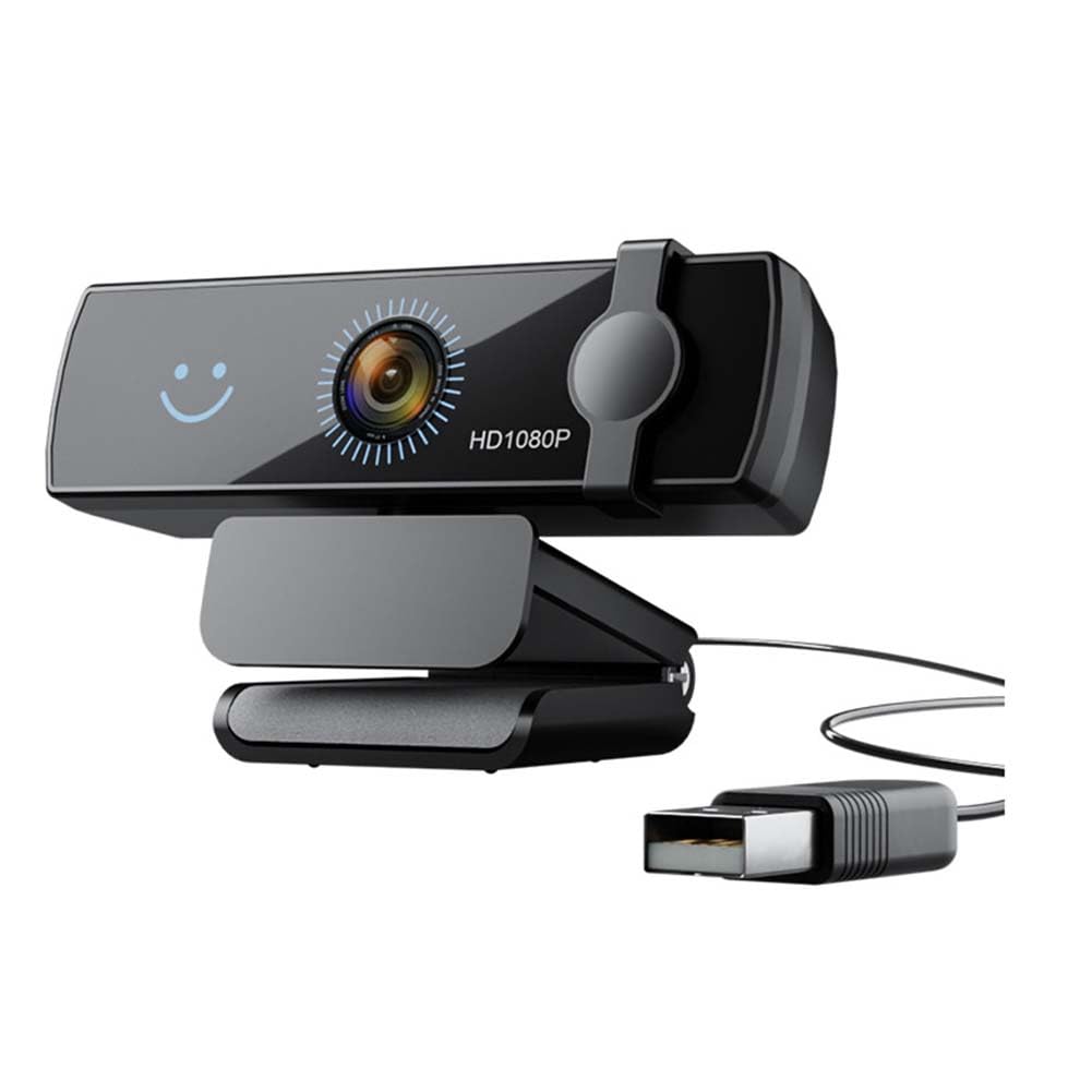 Microphone photo étudiant enseignant sur cette webcam d'ordinateur 4K - 8