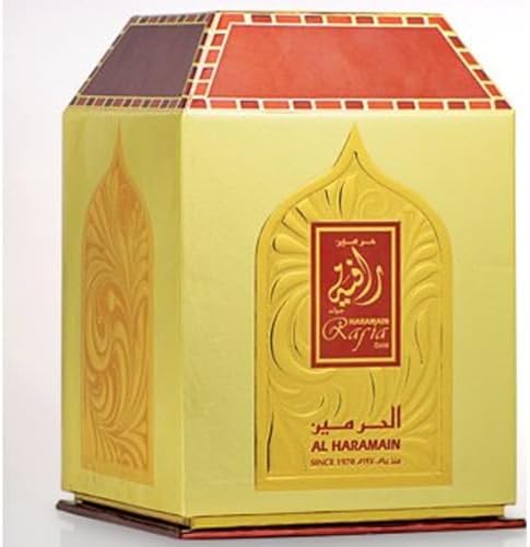 Al Haramain Rafia Gold 20ml Perfume Oil | Steadfast and Progressive Luxurious Fragrance | Unisex Scented Oil