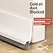 Flexible Door Bottom Seal Easy Install Tool for & Cold Draft Blockage Strong